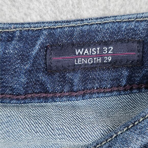 Vigoss Womens 32x29 The Chelsea Skinny Distressed Stretch Jeans Raw Hem - Picture 13 of 16